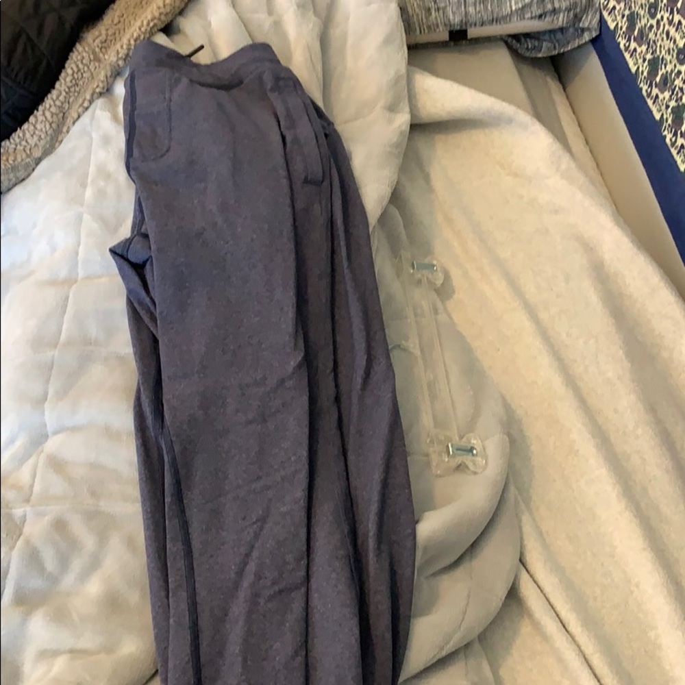 lulu heather navy sweats